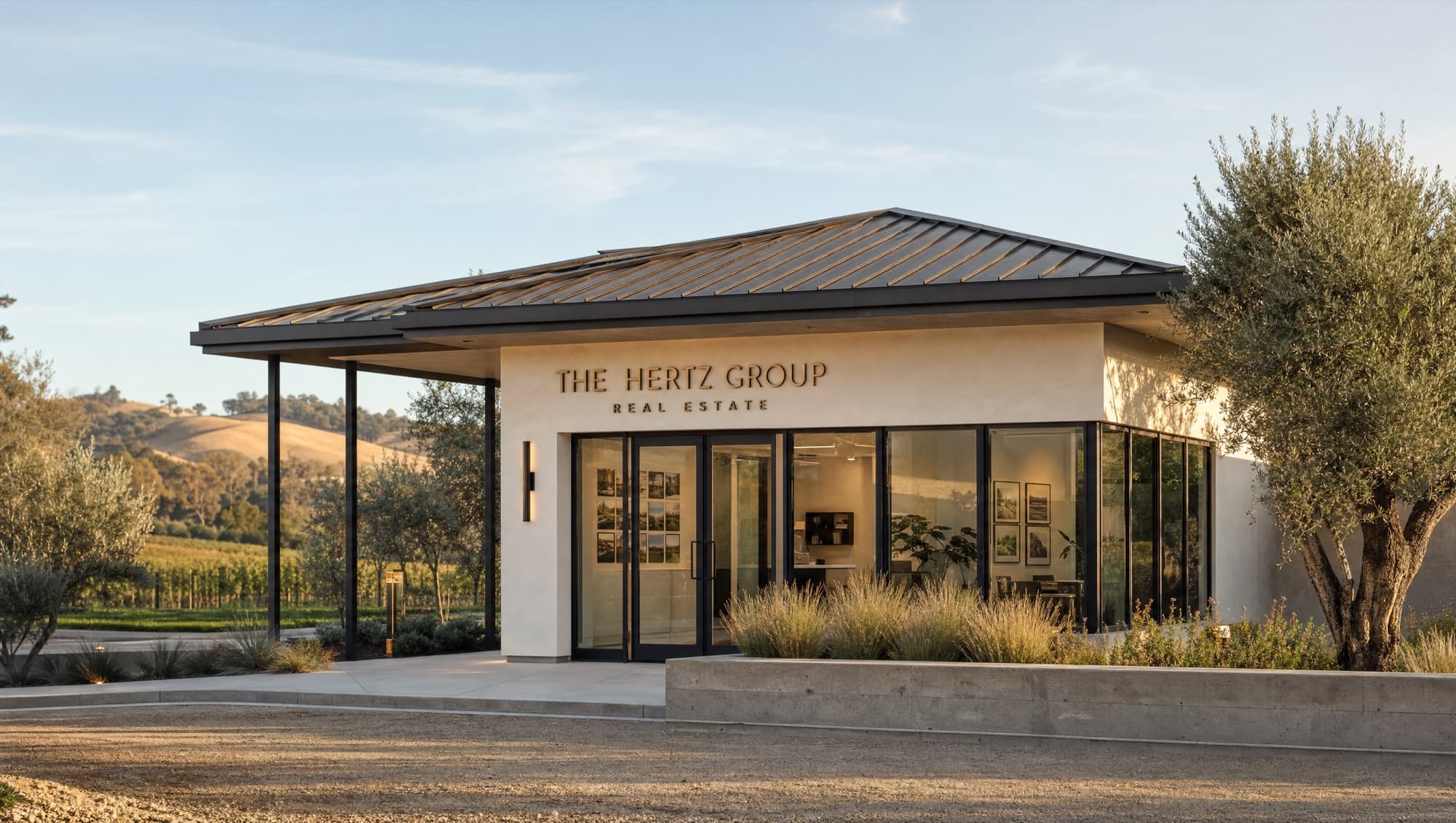 Concept rendering of a future Hertz Group office